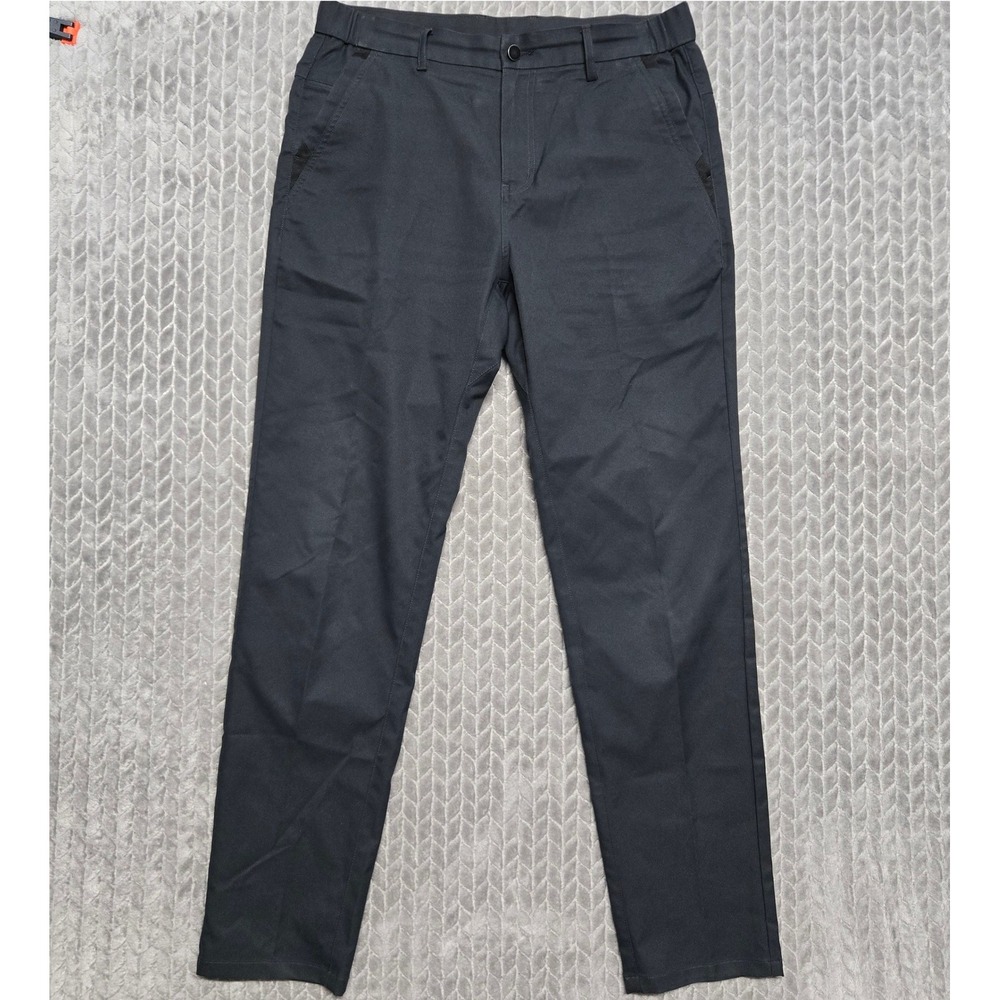 Jack Archer Space Black Jetsetter Technical Pants Mens 31x32 Polyester Chino